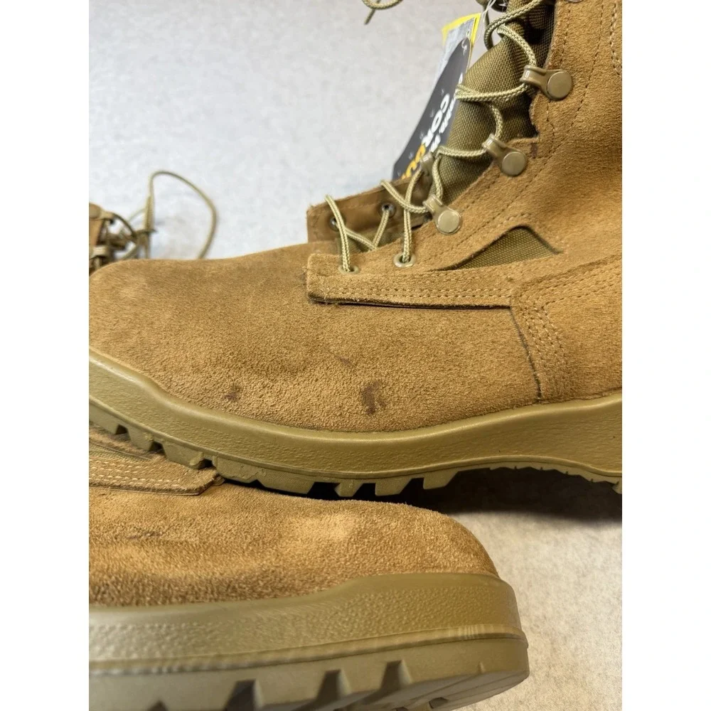 Belleville Hot Weather Combat Boots 551 ST 12.5 Coyote Desert Tan USA Military
